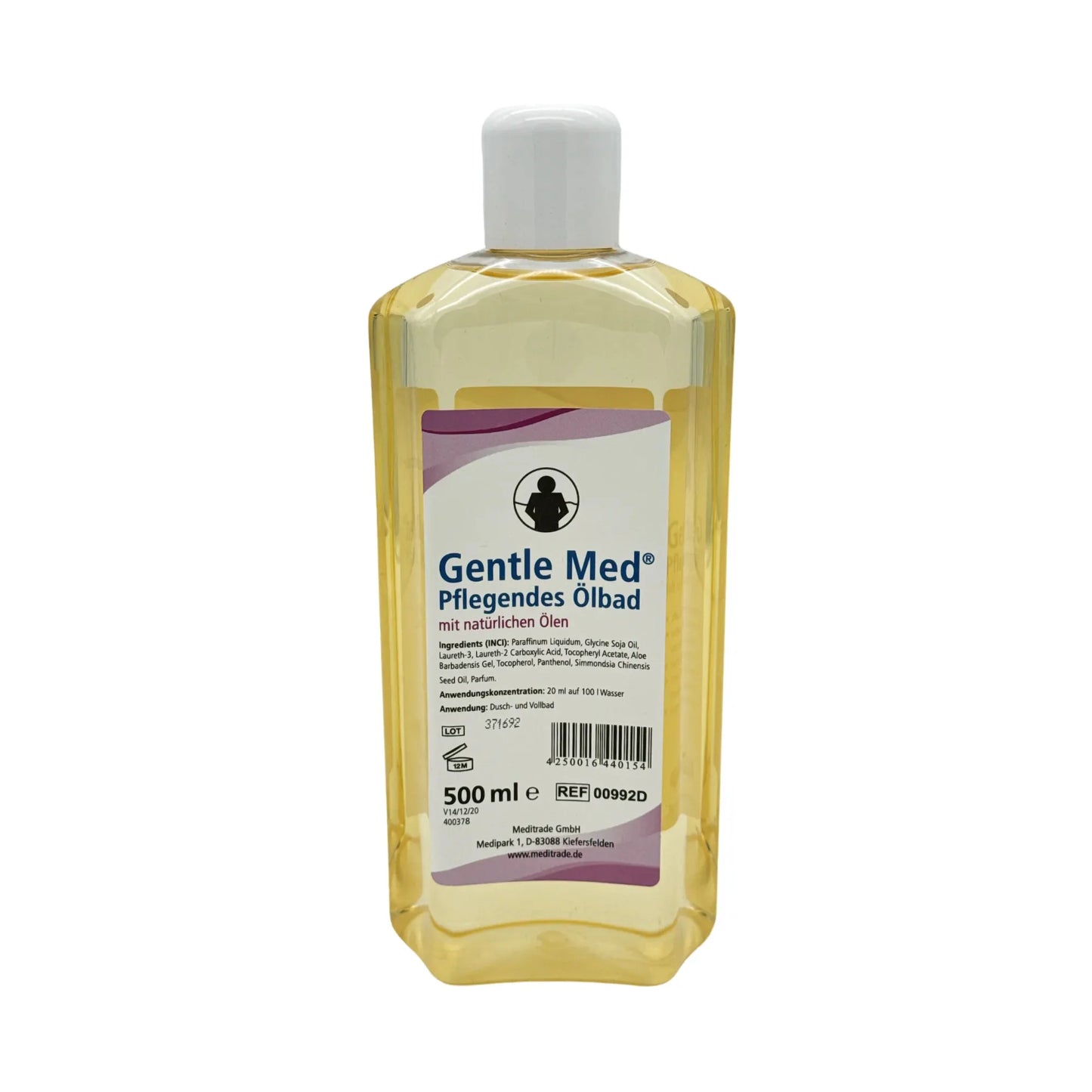 Meditrade - Gentle Med® Pflegendes Ölbad - mit natürliche Ölen - 500 ml