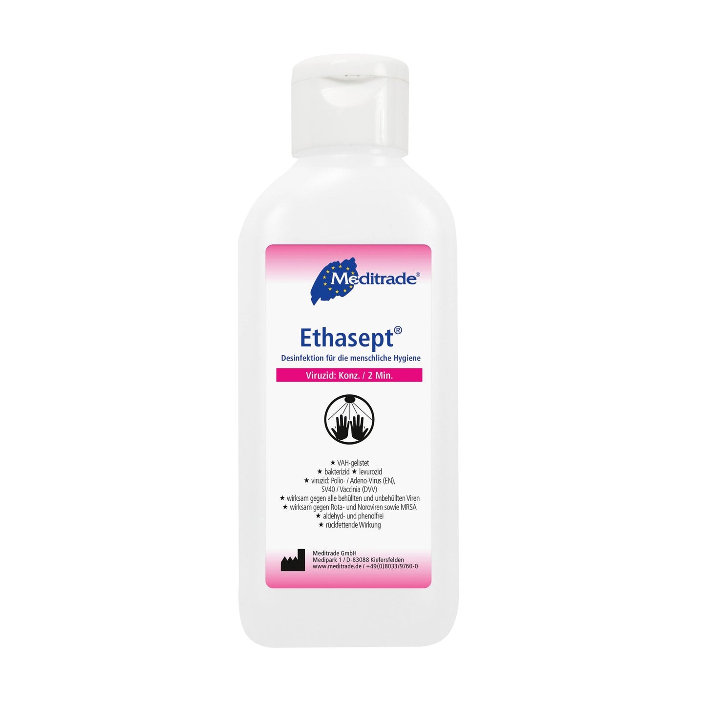 Meditrade Ethasept® Händedesinfektionsmittel (100 ml)