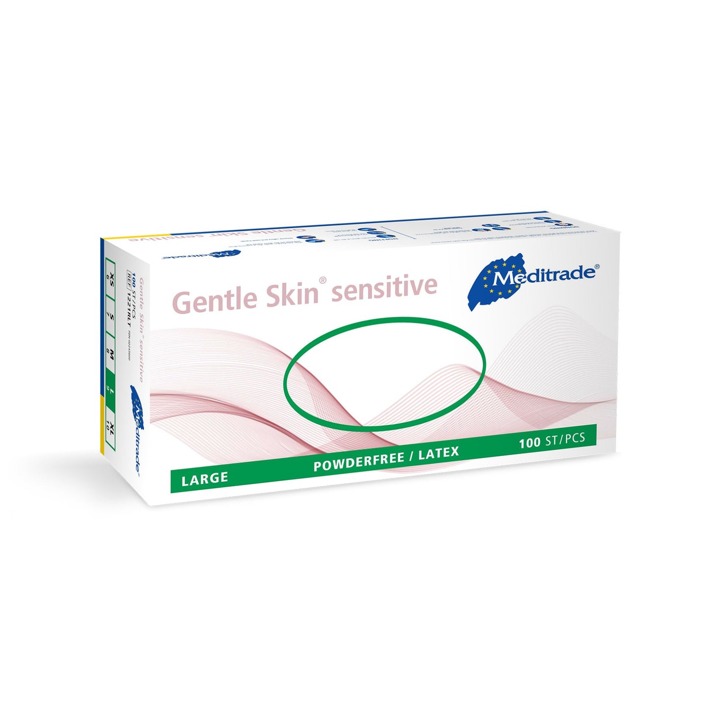 Meditrade Gentle Skin® compact Latex Einmalhandschuh