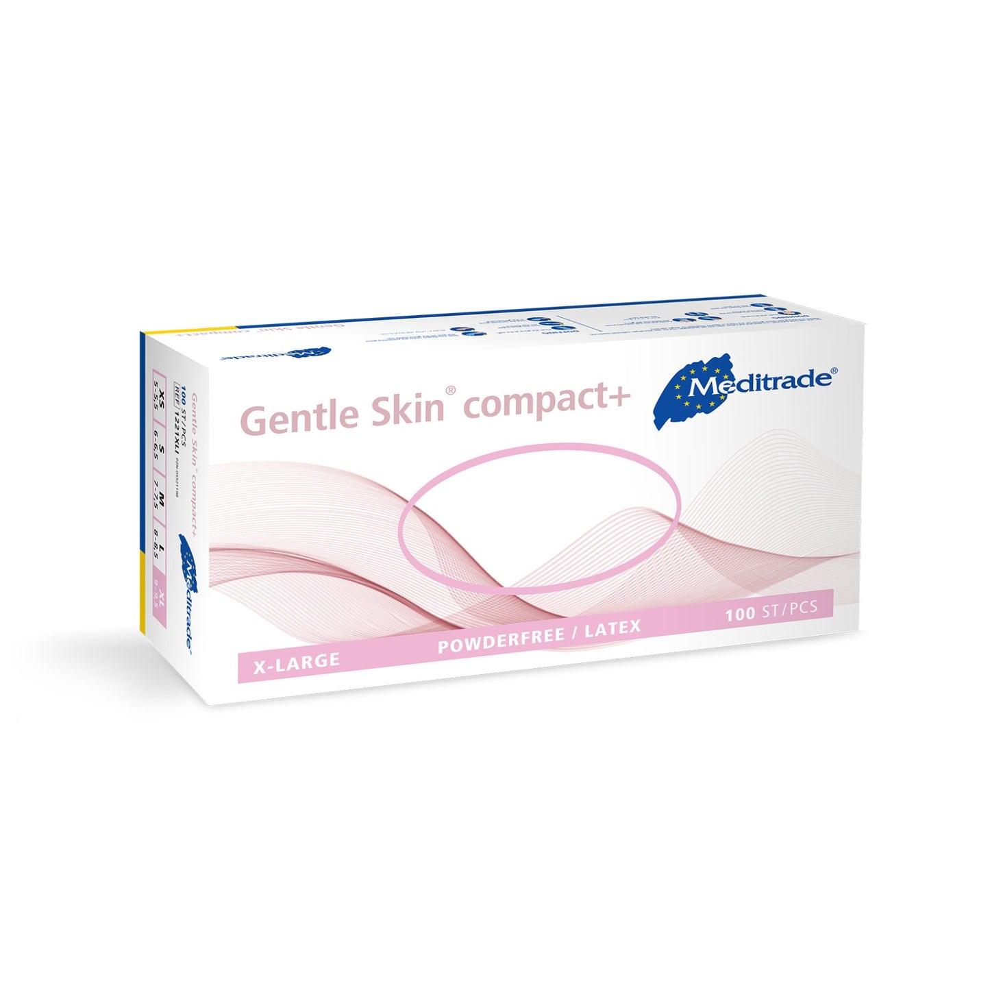 Meditrade Gentle Skin® compact Latex Einmalhandschuh