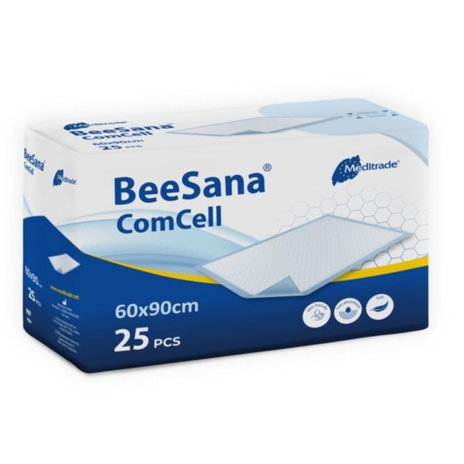 BeeSana® Comcell - Bettschutzeinlagen 60x90 cm  aus Zellulose Papier