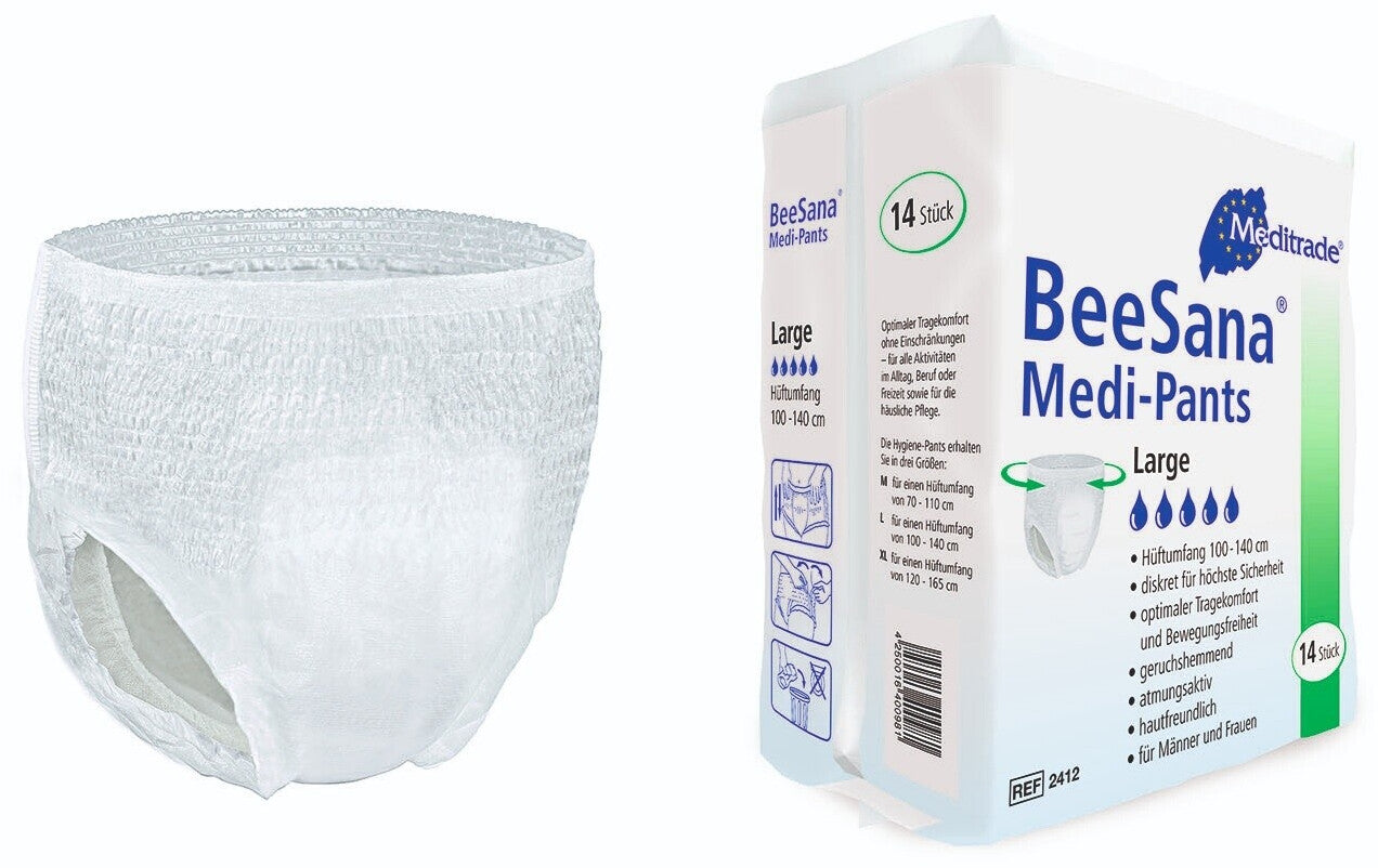 Meditrade BeeSana Medi-Pants Diskrete Einweghose Inkontinenzhöschen